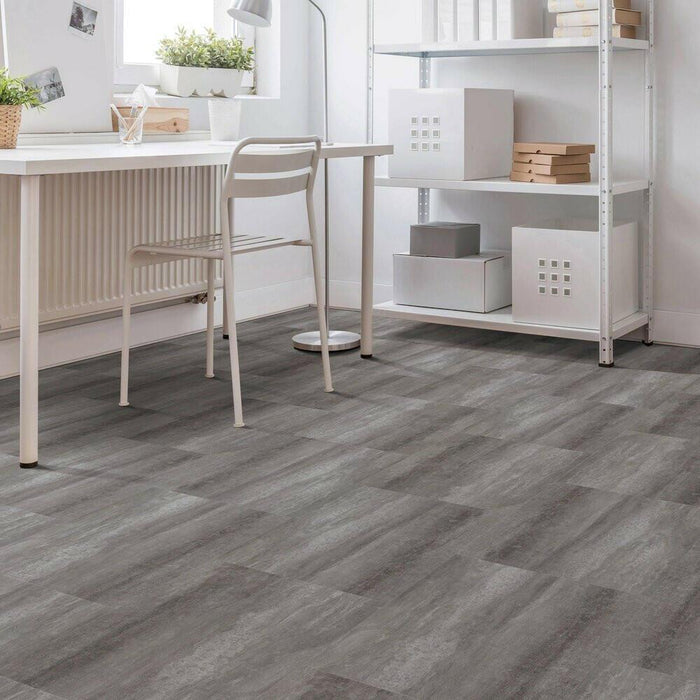 Graphite Stria 419 009 - Nextfloor Vinyl Tiles 3mm Glue Down Patina 419 - advancedflooring