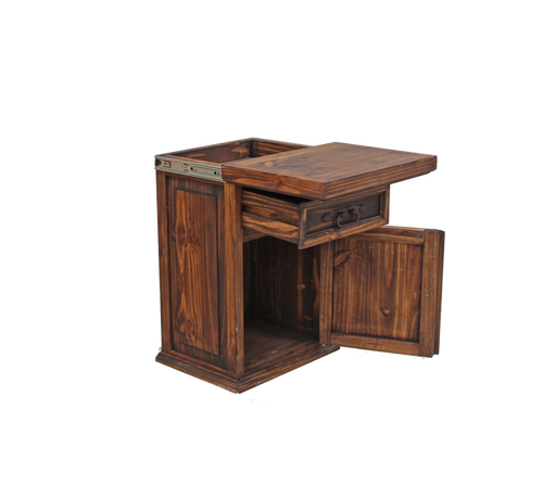 1 Drawer/1 Door Nightstand w/Hidden Gun Cabinet (STURDY Act Exempt, -27" Height)
