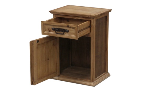 1 Drawer/1 Door Nightstand w/Rope (STURDY Act Exempt, -27" Height)