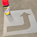 90° Arrow Stencil - 12"
