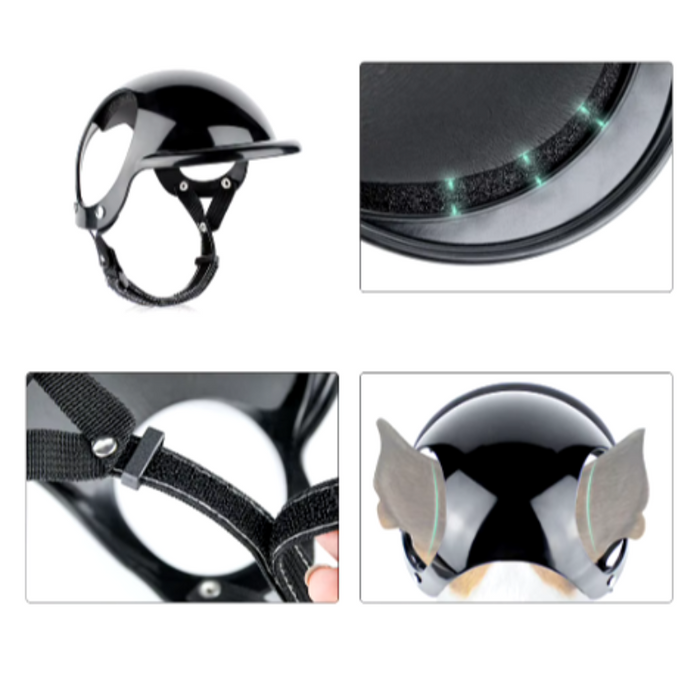 Baseball Style Dog Sports Helmet