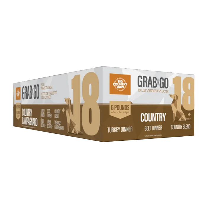 Big Country Raw Grab N Go Country Deal 18lbs
