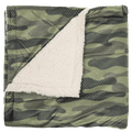 Big & Little Dogs Camouflaged Plush Pet Blanket - Blankets from Big & Little Dogs at DoggyTopia