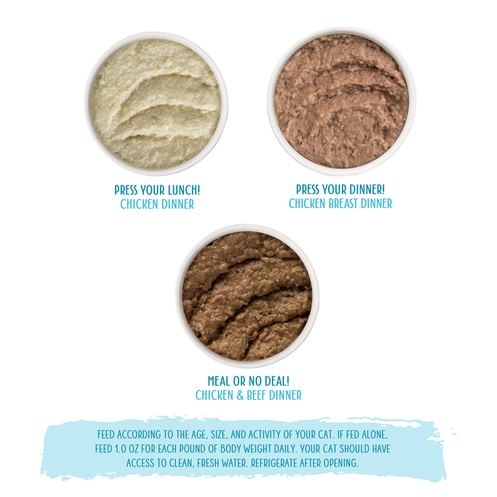 Weruva’s Big Time Bonus Round bowls are filled with hydrating cat food and bone-free proteins for your cat to enjoy.