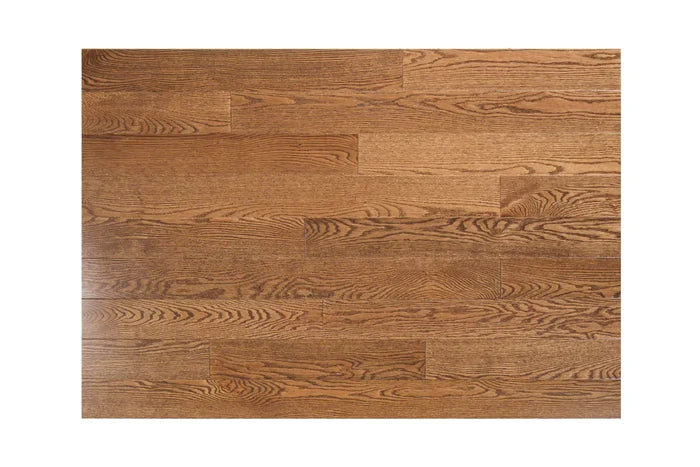 Cherry Walnut - Tosca Northern Red Oak 4-1/4" Solid Hardwood