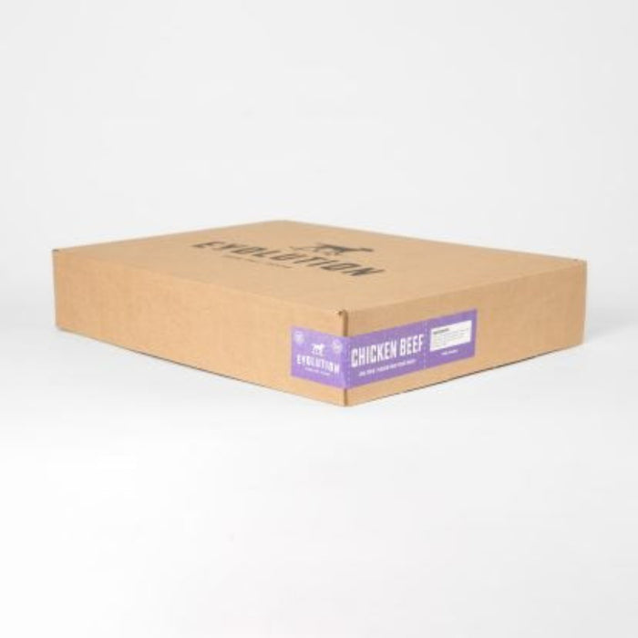 Evolution Raw Free-Run Chicken & Pasture-Raised Beef with Fruit & Veggies Raw Dog Food 8 lbs