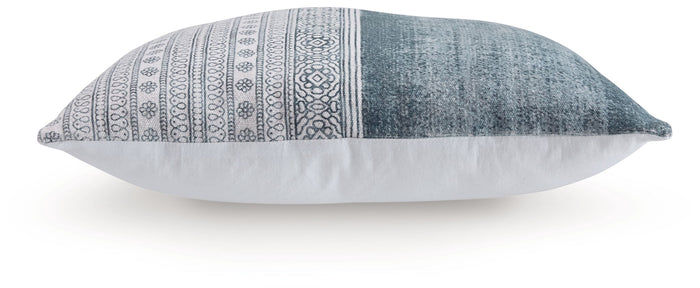 Harperville - Pillow (Set of 4) - Blue / White