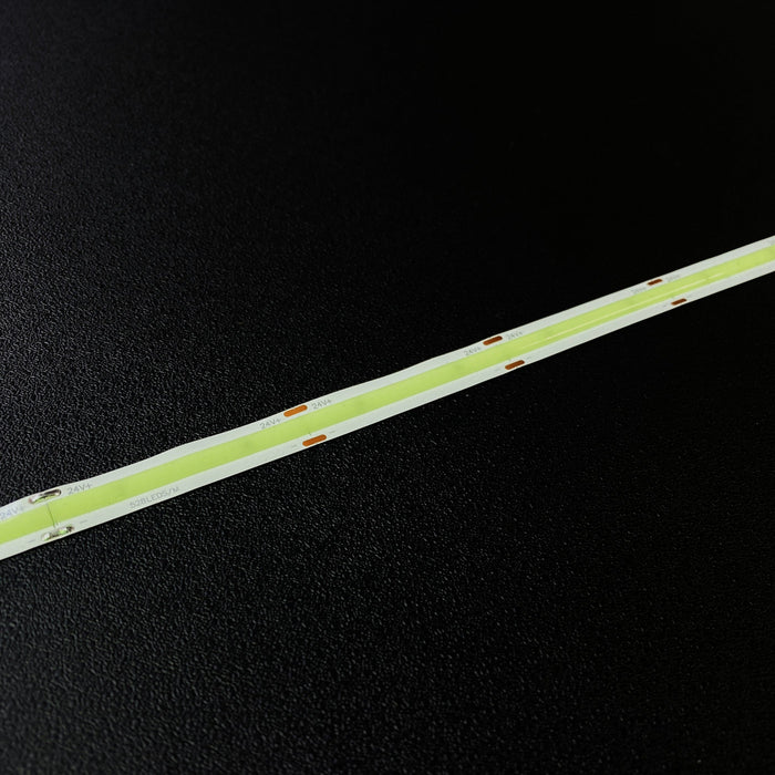 Ice Blue COB LED Strip Light - 24V, 528 LEDs/m, 14W/m
