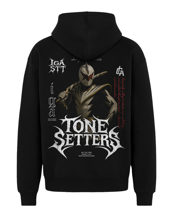 [Limited Edition] 'Pwr Rangers: Dino Thunder White Ranger' Box Hoodie
