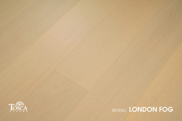 London Fog - Tosca Elegant Herringbone 6" Engineered Hardwood