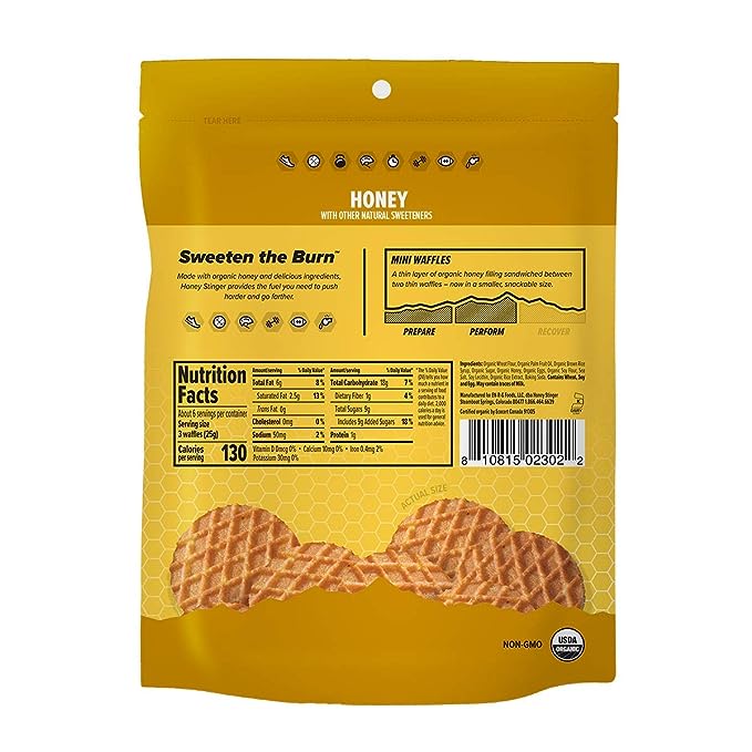 Mini Waffles-Honey