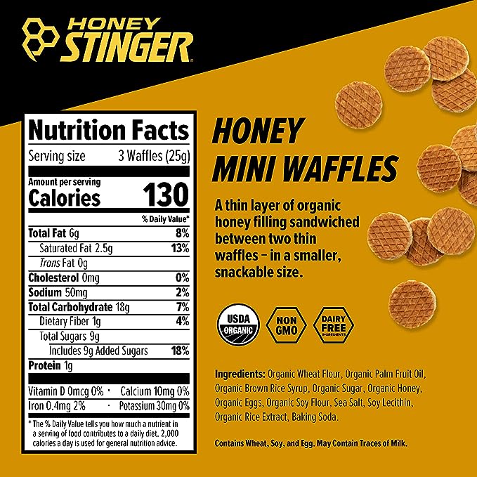 Mini Waffles-Honey