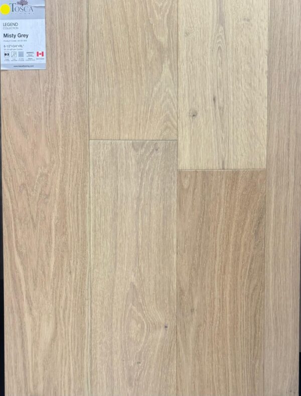 Misty Grey - Tosca Legend 6-1/2" Engineered Hardwood