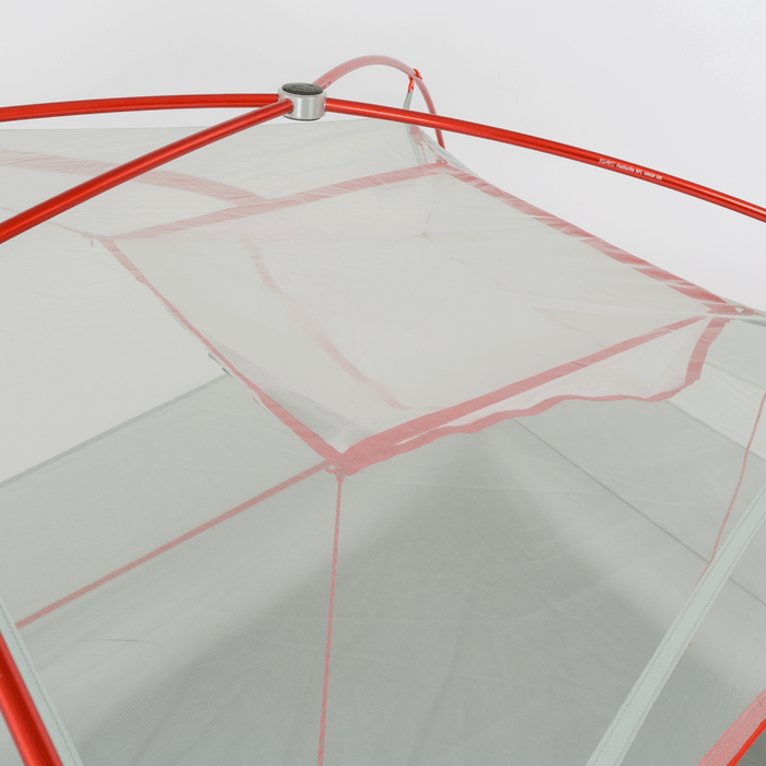 mtnGLO Tent Gear Loft Fastened To Tent Ceiling