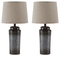 Norbert - Metal Table Lamp (Set of 2) - Gray