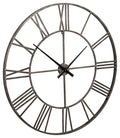 Paquita - Wall Clock - Antique Silver