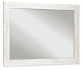 Paxberry - Bedroom Accent Mirror - Whitewash