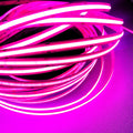 Pink COB LED Strip Light - 24V, 528 LEDs/m, 14W/m