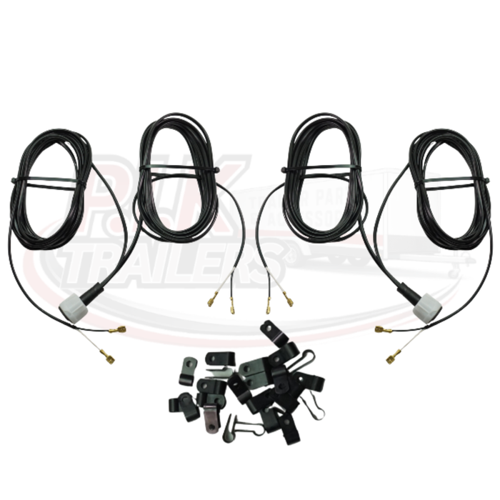Radex 4 Pin Plug-in Harness for Marker Lamps with Clips