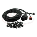 Radex 5 Pin Wiring Harness fitted with 8 Pin Plug - 6 Metres