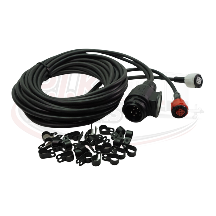 Radex 5 Pin Wiring Harness fitted with 8 Pin Plug - 6 Metres