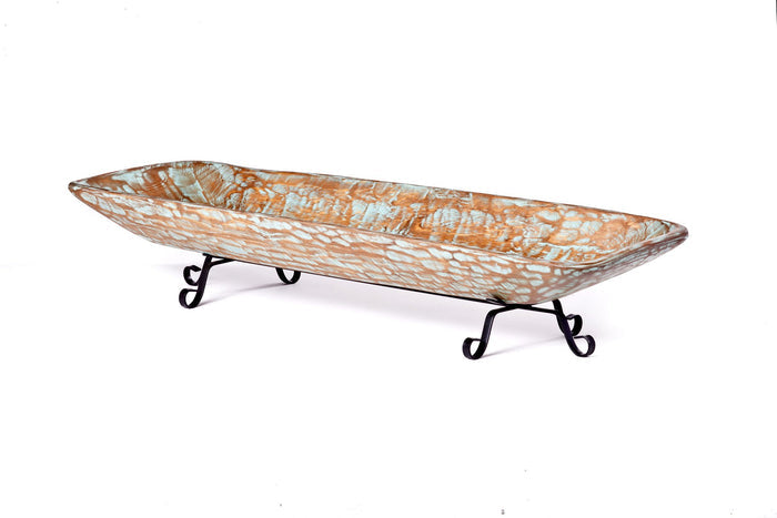 Rectangular Meter Wood Bowl