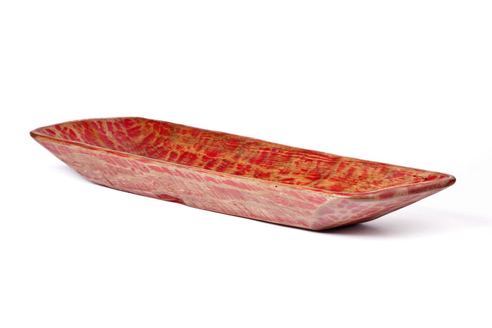 Rectangular Meter Wood Bowl