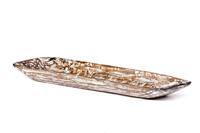 Rectangular Meter Wood Bowl