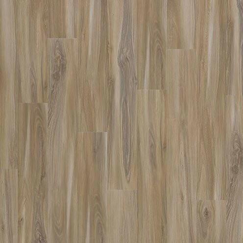 Close up of Sandy Valley by Mohawk SolidTech Explorer's Cove 5mm luxury vinyl plank flooring sold at Advanced Flooring in Waterloo.