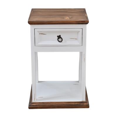 White Promo Nightstand